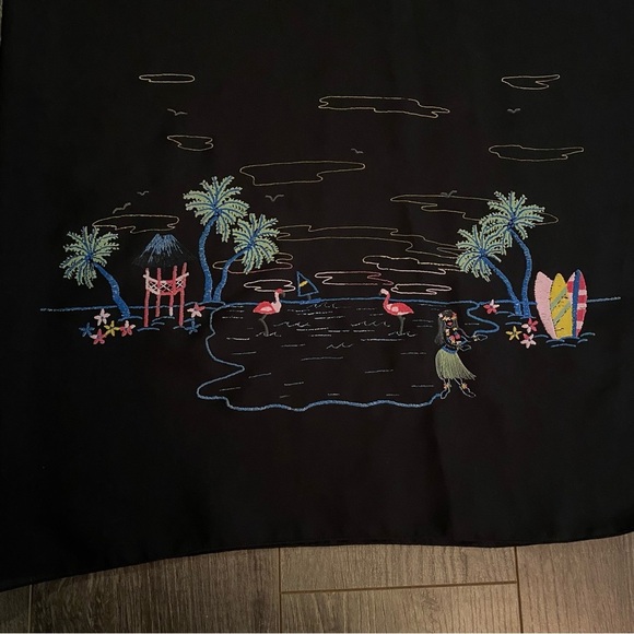 NWT Vintage Krista Swimwear sarong swim suit cover up
Tiki Hula girl Hawaiian - Picture 2 of 9